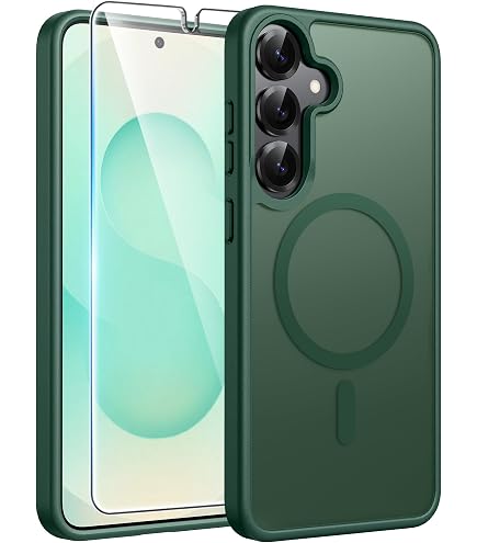 Amazon.com: JETech Magnetic Case for Samsung Galaxy S25 Plus, Mint
